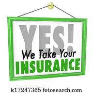 כן, אנחנו, קח, שלך, ביטוח, רופא, משרד, שירותי בריות, חתום