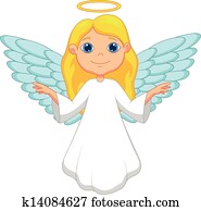 מלאך לבן, ציור היתולי