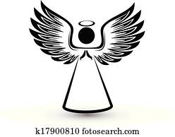 מלאך, צללית