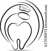 ריפוי שיניים, סמל