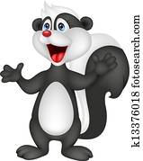 שמח, בואש, ציור היתולי