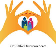 가족, 와..., 손, 집