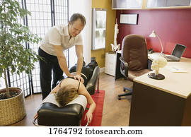em, um, chiropractor's, escritório