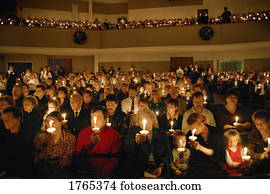 um, serviço luz vela