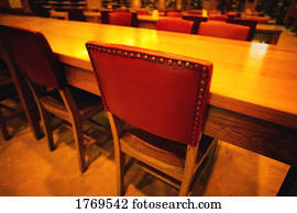 um, corredor banquete