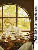 vnútri, jeden, dobre dining, izba