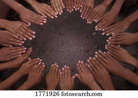 Circle of hands