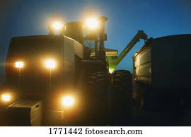 cultive maquinaria, trabalhar, noturna