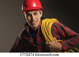 Aboriginal construction worker