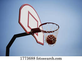 basquetebol, e, aro