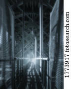 industrial, interior