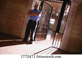 prisão, guarda de segurança