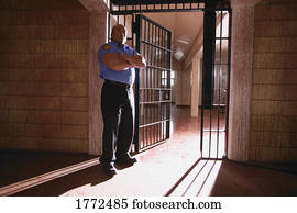 prisão, guarda de segurança