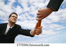 Businessmen's, corrida revezamento