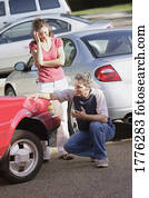 Couple return to find their car damaged