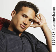 Portrait of African American man