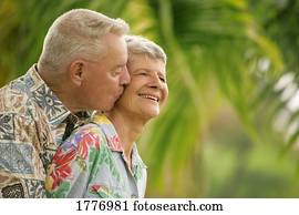 A senior couple A senior couple