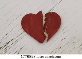 coração quebrado
