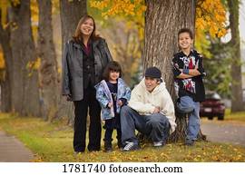 Portrait of a family