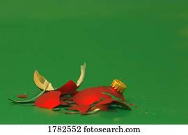 quebrado, ornamento natal