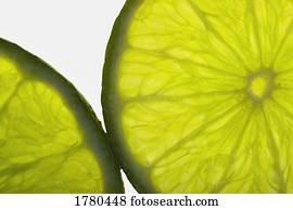 Slices of lime