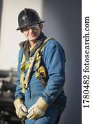 um, trabalhador azul colarinho