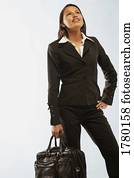 Woman in a business suit