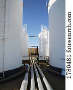 óleo gás, indústria