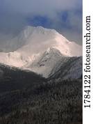 geleira, alcance montanha