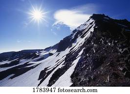 Mountain peak, Broken Top Wilderness