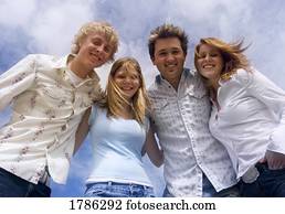 Group of young people