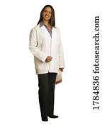 mulher, farmacêutico