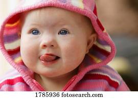 Portrait of a little girl