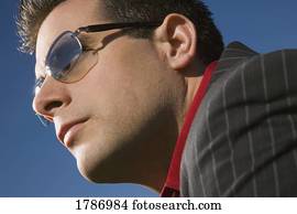 Man in sunglasses