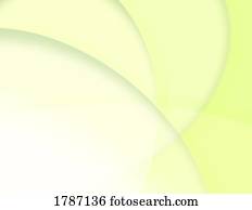 Yellow spherical abstract