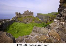 Dunluce Castle ruins