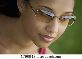 Female in sunglasses