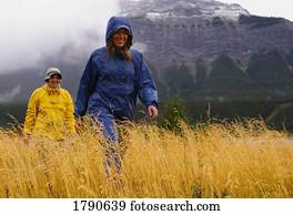 hiking, chuva