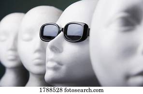 Mannequin in sunglasses