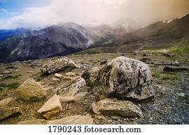 Rocky mountain scenic