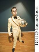 Teen on the dance floor