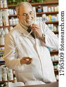 farmacêutico, telefone