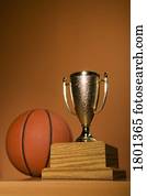 basquetebol, e, troféu
