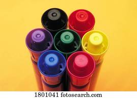 Felt marker tops