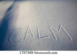 pacata, escrito, em, a, neve