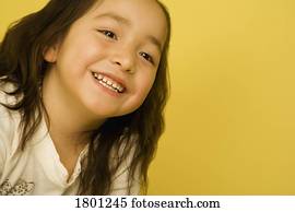 Portrait of a little girl