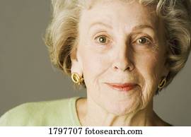 Portrait of a senior woman Portrait of a senior woman