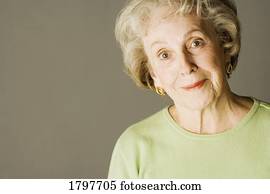 Portrait of a senior woman Portrait of a senior woman