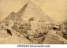 Pyramid ruins