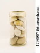 Rocks in a jar